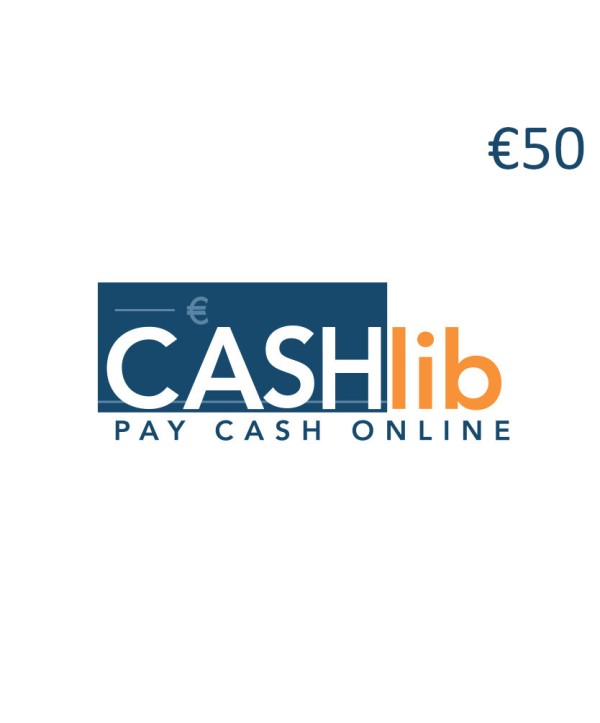 CASHlib EUR 50 Prepaid Card Key EUROPE